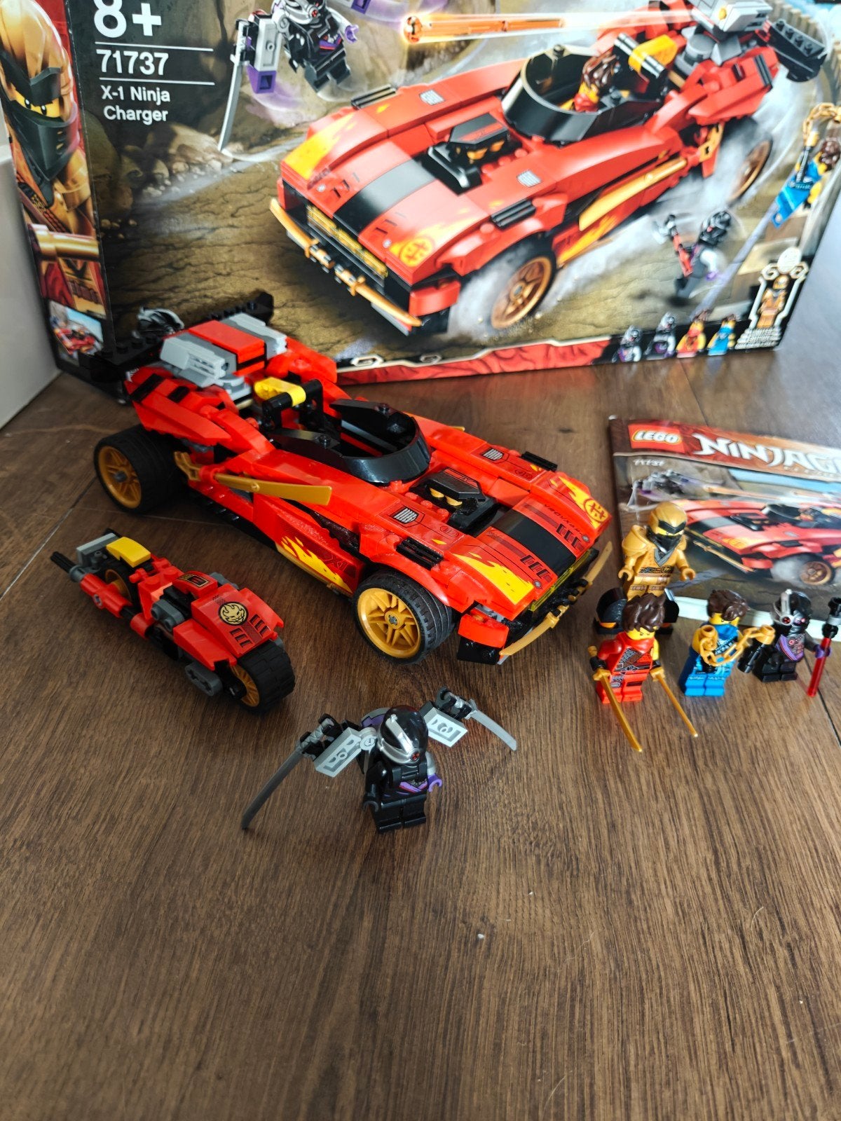 LEGO Ninjago X-1 Ninja Charger 71737 - Complete Set