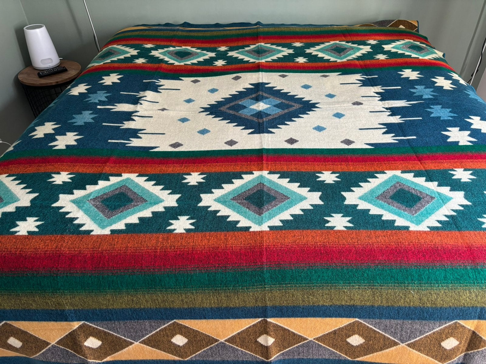 NIEUW! Alpaca wol deken kleed plaid deken design boho winter, Ophalen of Verzenden, Nieuw