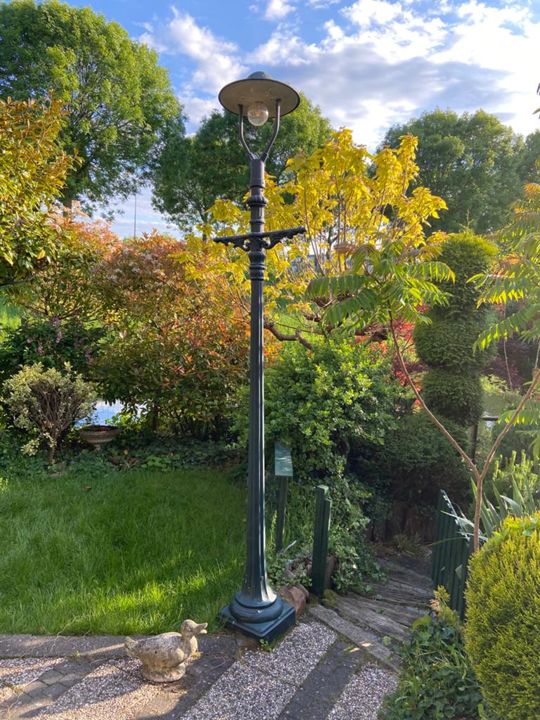 Traditionele lantaarnpaal - buitenverlichting, Antiek en Kunst, Antiek | Lampen, Ophalen