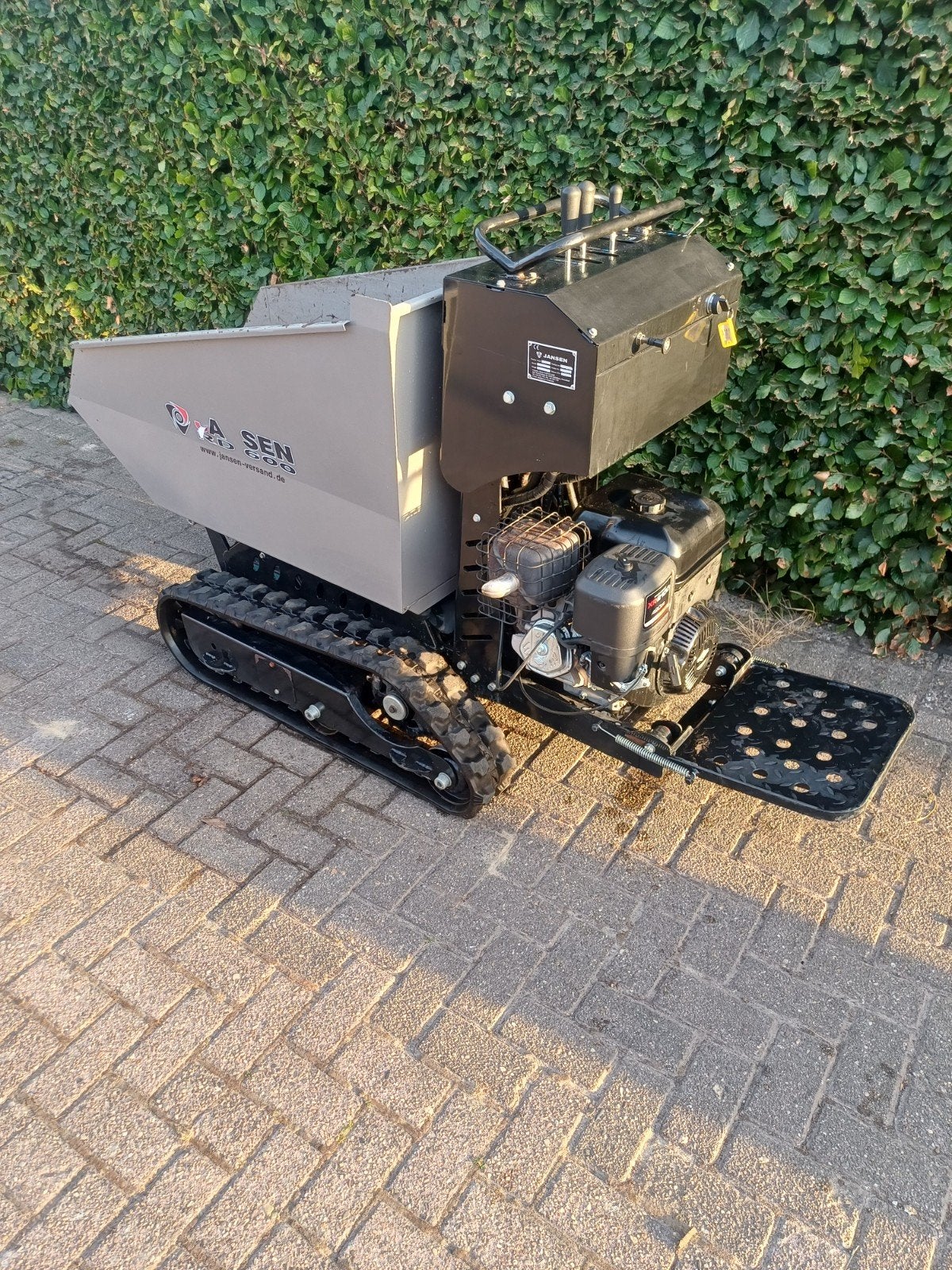 rupsdumper jansen hydraulisch, Ophalen of Verzenden