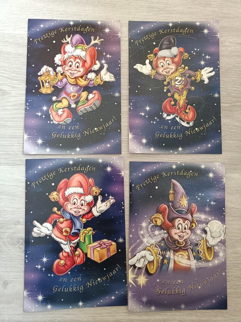 Efteling pardoes kerstkaarten, Ophalen of Verzenden, Overige typen