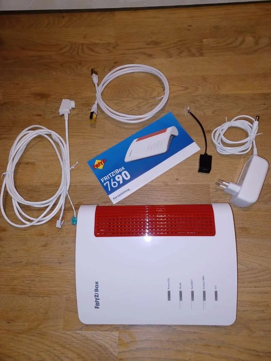 FRITZ!Box 7690 Wi-Fi 7 DSL-router, Verzenden, Zo goed als nieuw, Router, FRITZ!Box