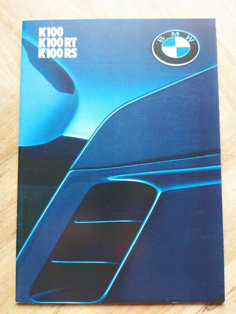 1984 Bmw K 100 motor folder Duitstalig, Motoren, Ophalen of Verzenden, BMW