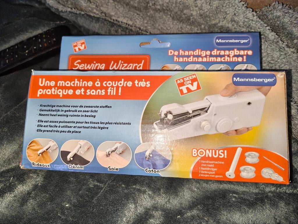 Te koop, Hobby en Vrije tijd, Naaimachines en Toebehoren, Ophalen, Zo goed als nieuw, Naaimachine, Overige merken