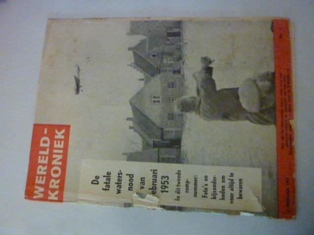 Wereldkroniek - Watersnoodramp 1953, Boeken, Verzenden, Gelezen