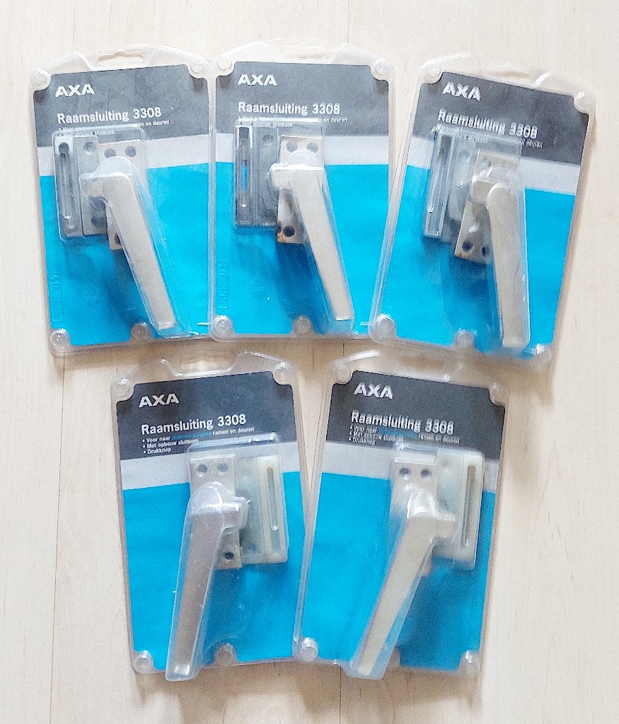 AXA raamsluitingen, Ophalen of Verzenden, Nieuw, Overige materialen, Klink of Kruk