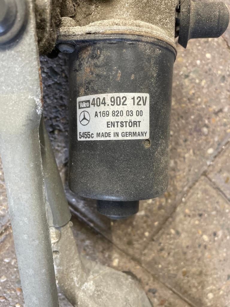 Ruitenwissermotor Mercedes-Benz A-Klasse W169, Ophalen of Verzenden, Gebruikt, Mercedes-Benz