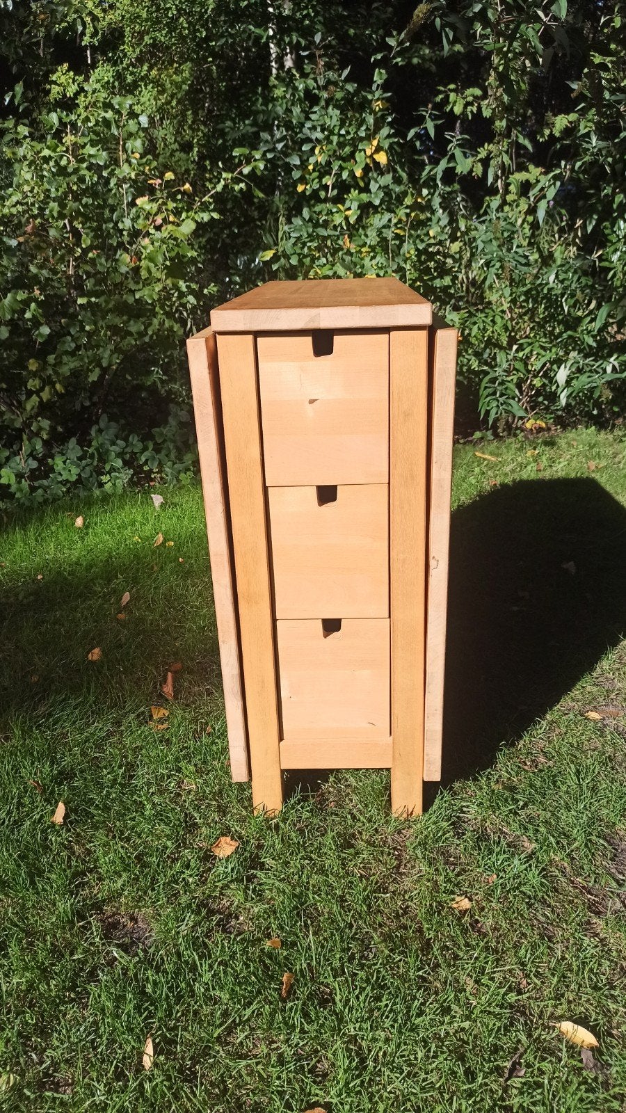 IKEA NORDEN klaptafel Berken, Ophalen, Gebruikt, 100 tot 150 cm, 50 tot 100 cm