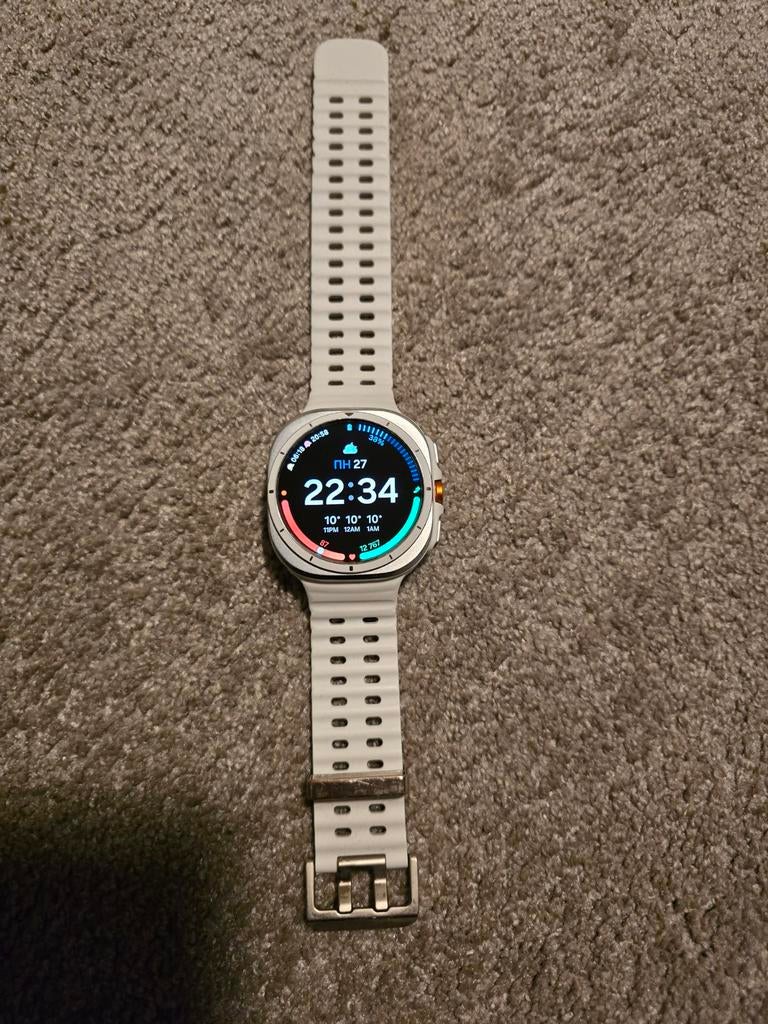Samsung Galaxy Watch Ultra LTE, Sieraden, Tassen en Uiterlijk, Smartwatches, Gebruikt, Ophalen of Verzenden, Waterdicht, GPS