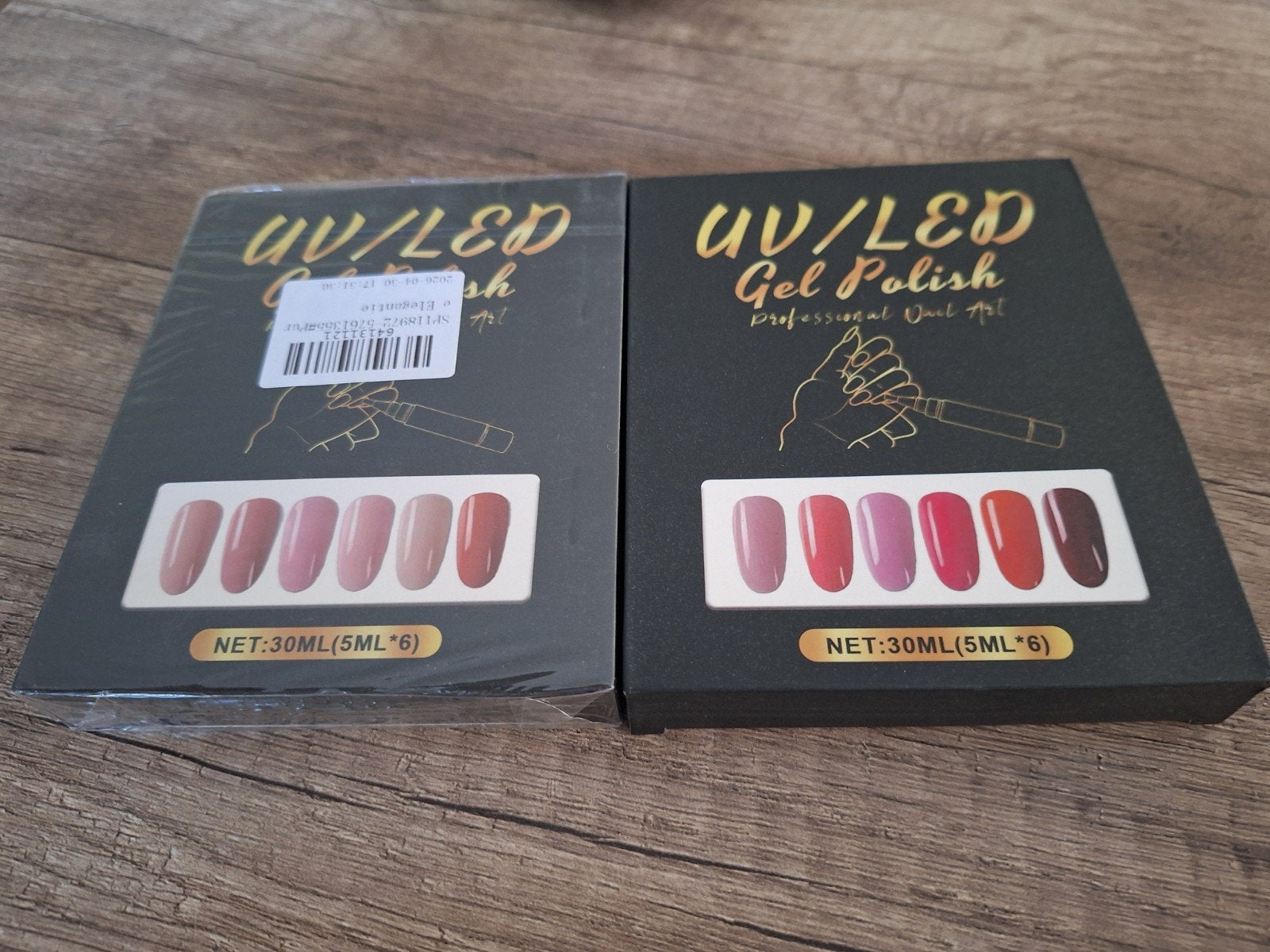 Nagellak Heroka UV/LED 6 stuks per doosje, Ophalen of Verzenden, Nieuw, Overige kleuren, Handen en Nagels