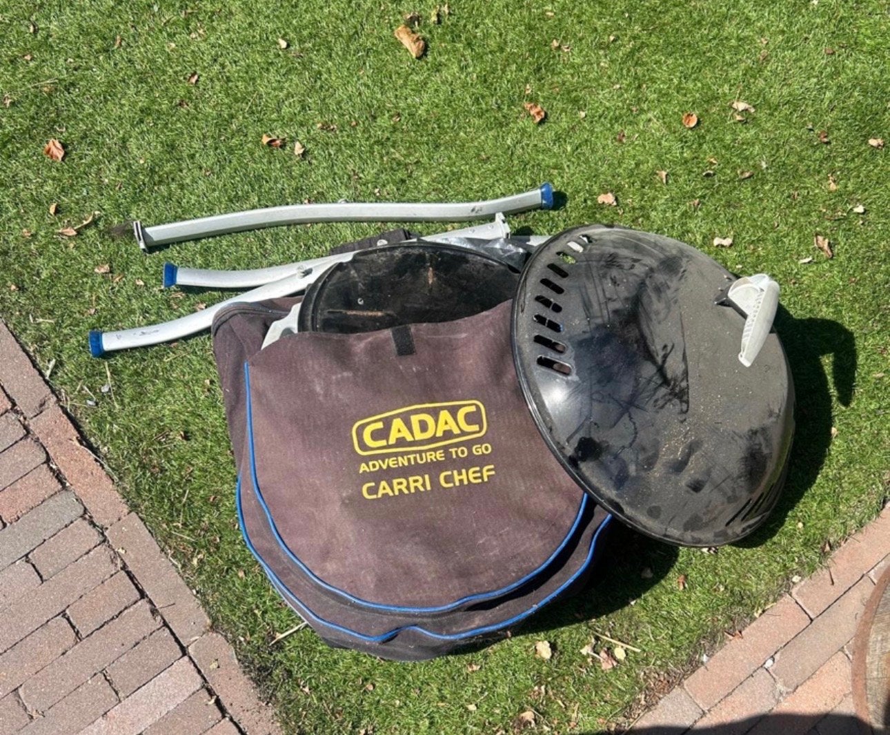 Cadac Skottelbraai inclusief tas, Tuin en Terras, Barbecue-accessoires, Ophalen, Gebruikt