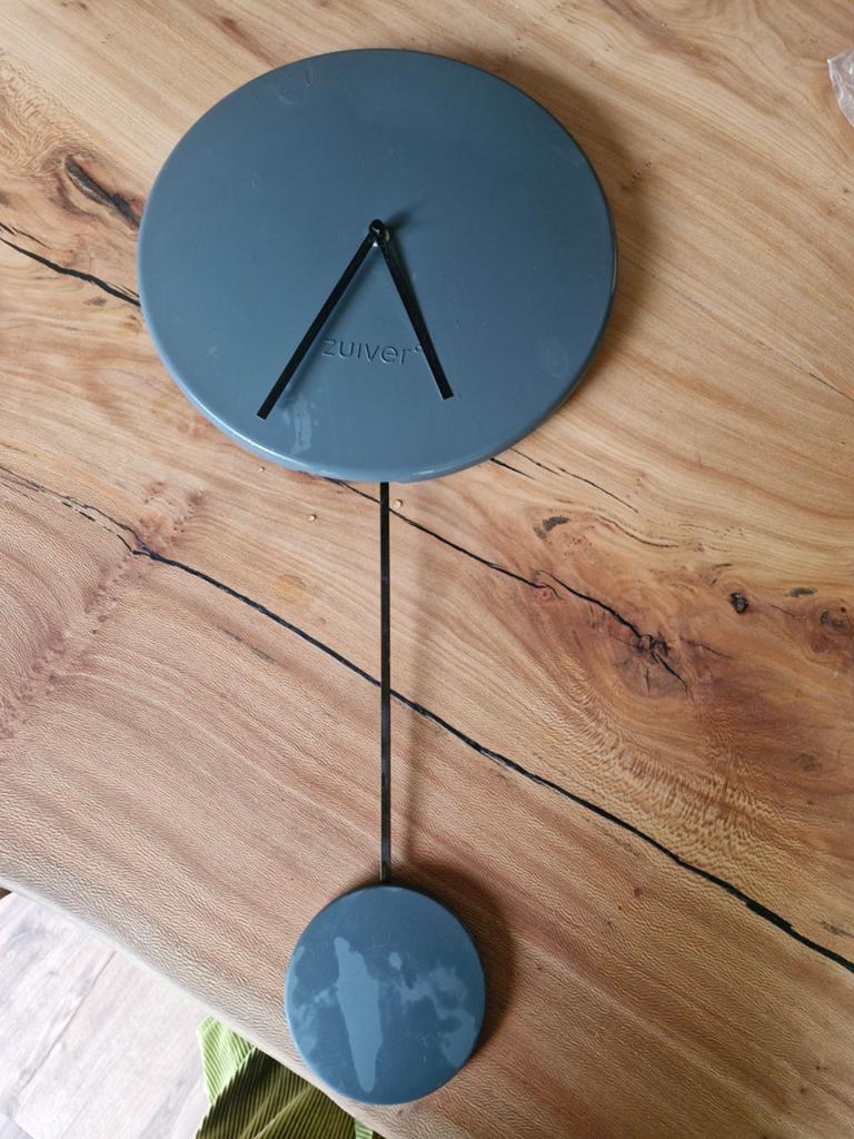 Wandklok Zuiver, Ophalen of Verzenden, Zo goed als nieuw, Wandklok