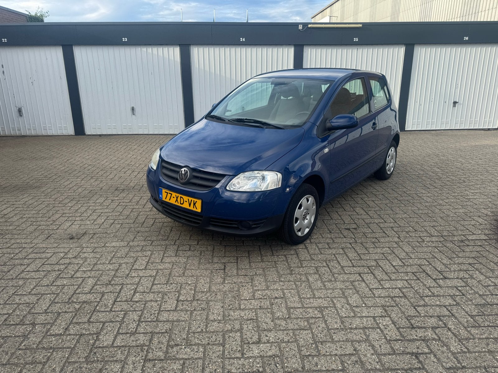 Volkswagen Fox 1.2 40KW 2007 Blauw, Auto's, Voorwielaandrijving, 1198 cc, 973 kg, Origineel Nederlands