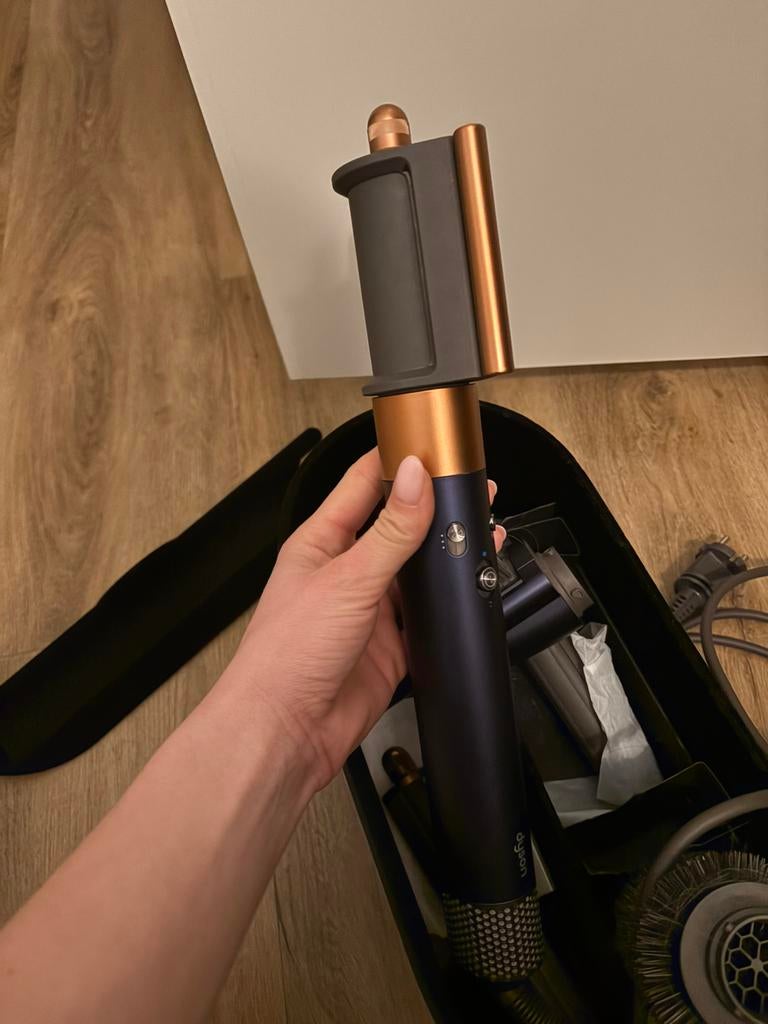 Dyson airwrap, Ophalen of Verzenden, Zo goed als nieuw, Föhn of Haardroger