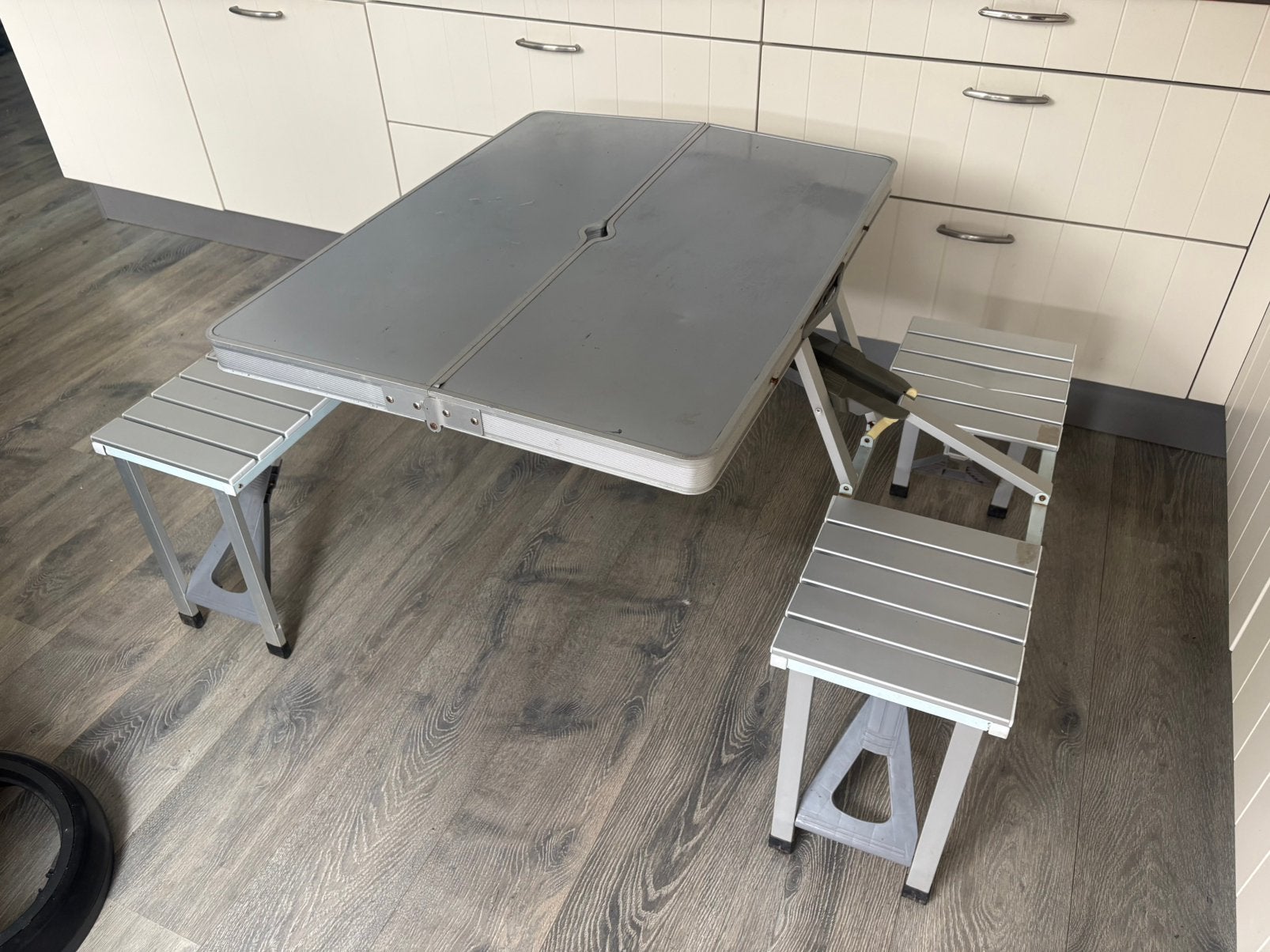 Inklapbare picknick tafel, Ophalen of Verzenden, Gebruikt, Campingtafel