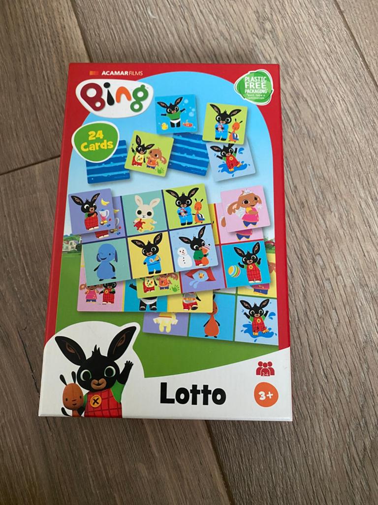 Lotto bing, Ophalen, Gebruikt