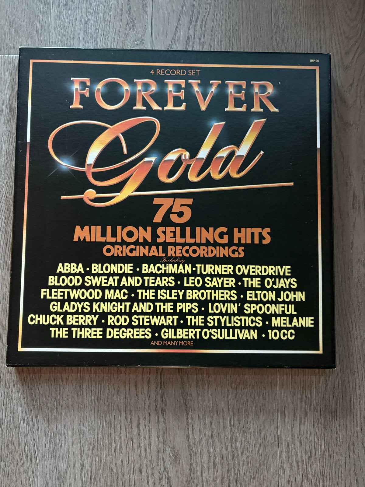 Forever Gold - 75 Million Selling Hits (4 Record Set), Boxset, Ophalen of Verzenden, Zo goed als nieuw, 12 inch