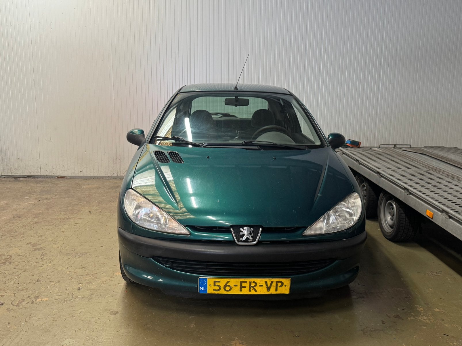 Peugeot 206 1.4 3D AUT 2000 Groen, Auto's, Peugeot, Particulier, 1100 kg, 955 kg, Hatchback