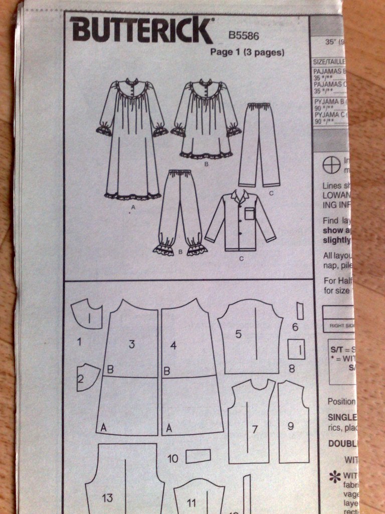 13 x Butterick naaipatronen kinderen / meisjes / jongens, Hobby en Vrije tijd, Kledingpatronen, Verzenden, Zo goed als nieuw, Kind