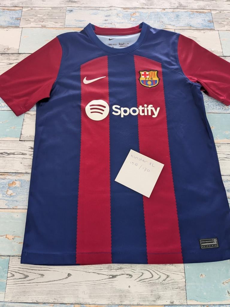 FC Barcelona shirt 158-170, Maat XS of kleiner, Ophalen of Verzenden, Zo goed als nieuw, Shirt