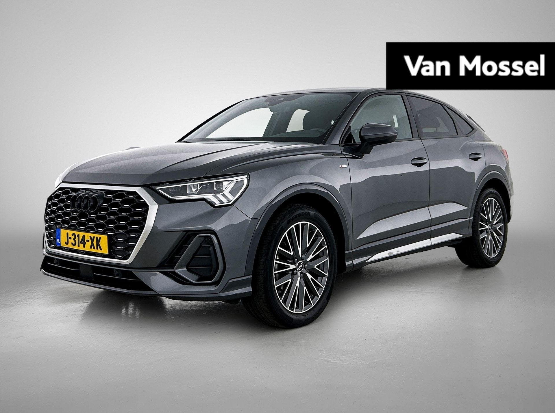 Audi Q3 Sportback 35 TFSI S Edition 150 PK | S-line | Automa, Auto's, 12 maanden, 4 cilinders, 1505 kg, Leder en Stof