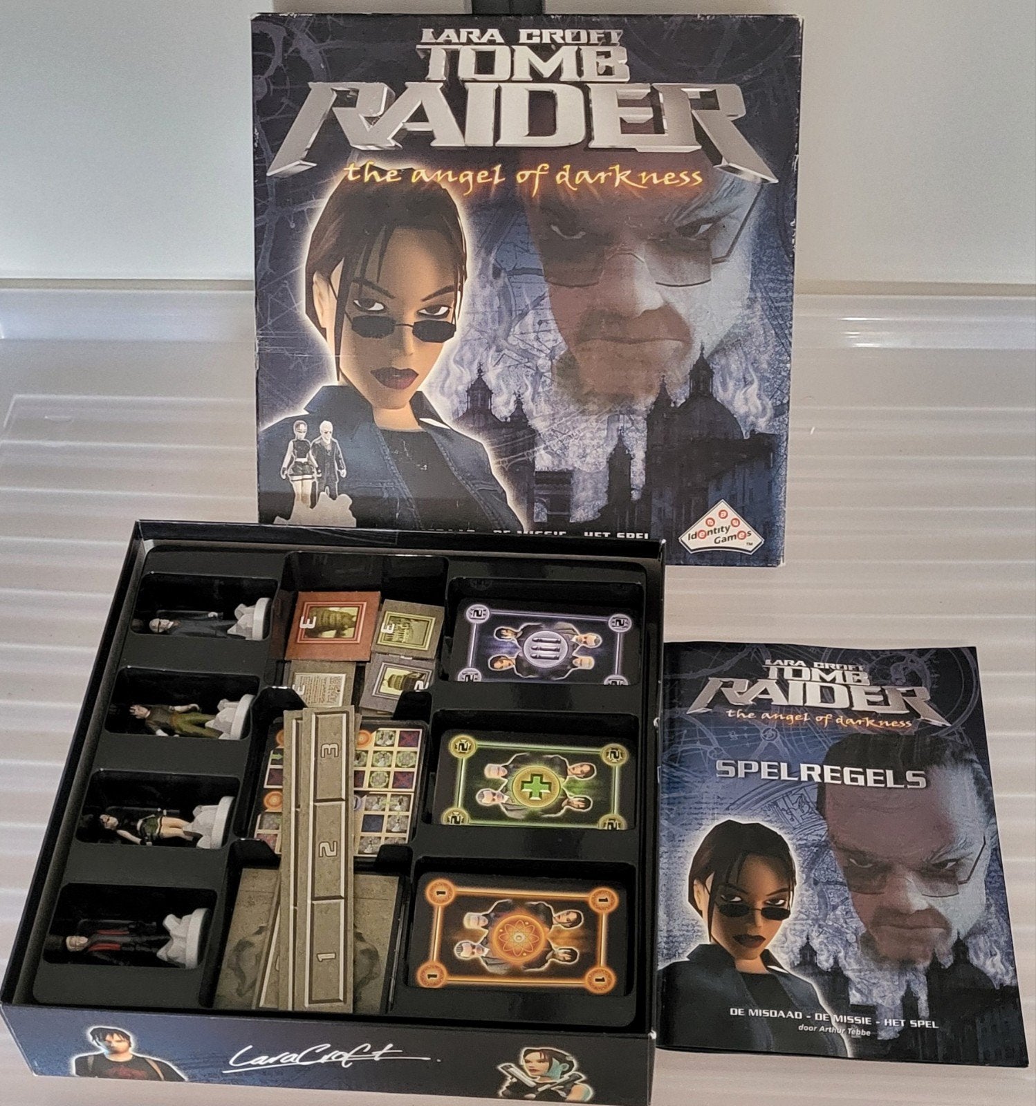 Tomb Raider : The angel of darkness. Bordspel, Hobby en Vrije tijd, Gezelschapsspellen | Bordspellen, Ophalen, Zo goed als nieuw
