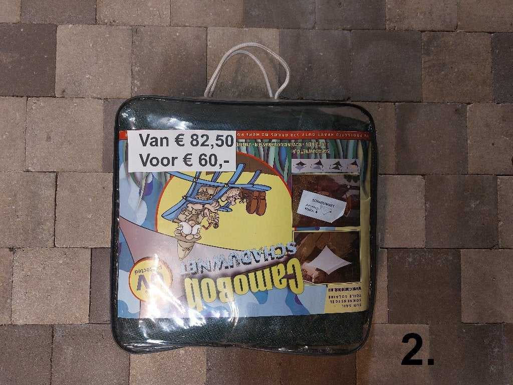 Schaduwdoeken, Ophalen, -, -, -