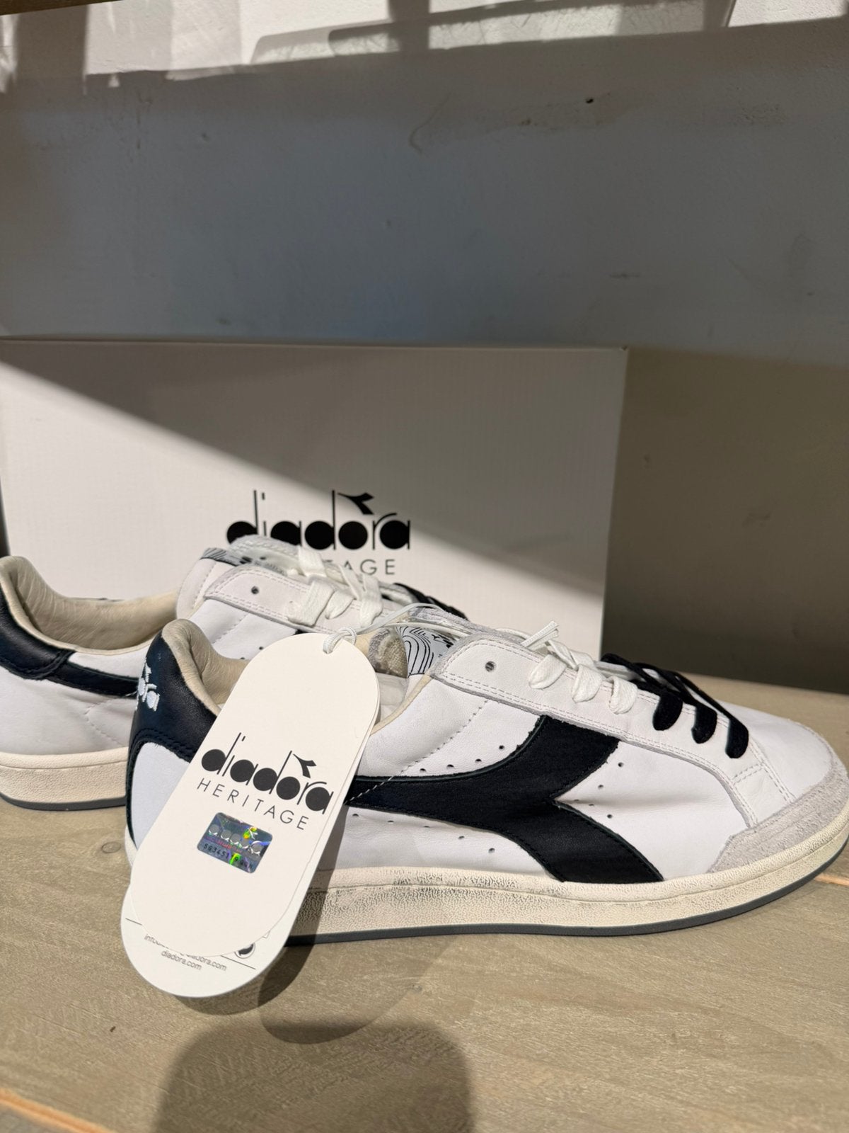 Nieuwe Diadora Heritage prestige us 10, Verzenden, Nieuw, Wit