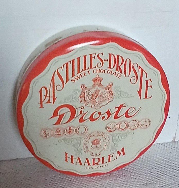 Droste Pastilles Blikje, Verzamelen, Blikken, Ophalen of Verzenden, Gebruikt, Overige, Droste