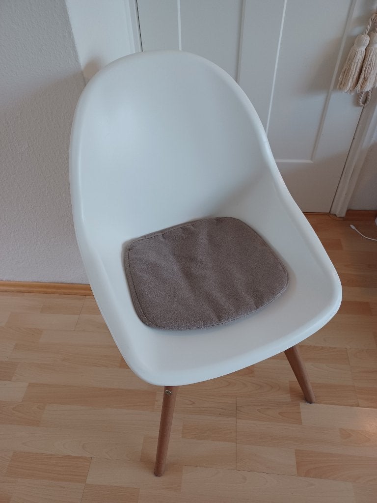 4x Fanbyn kuipstoelen/eetkamerstoelen/tuinstoelen Ikea, Huis en Inrichting, Gebruikt, Wit, Vier, Ophalen