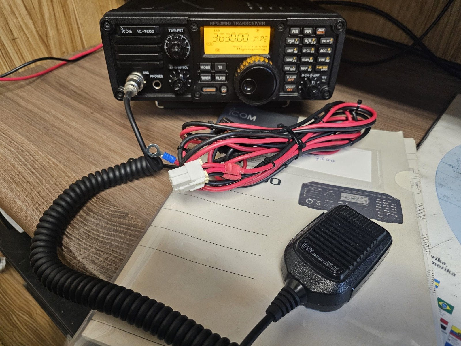 Icom ic 7200, Ophalen of Verzenden, Gebruikt, Zender en Ontvanger