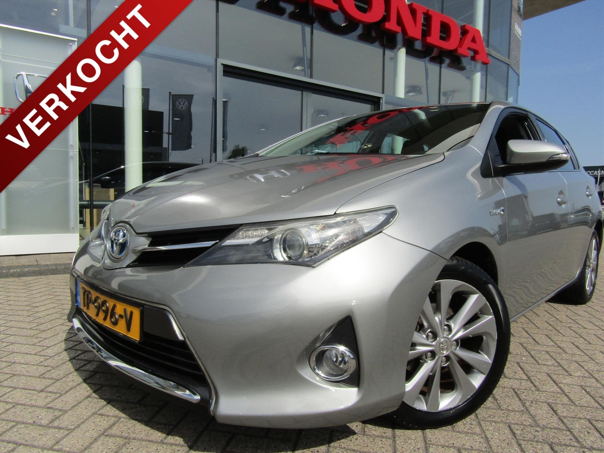 Toyota Auris 1.8 Hybrid 136pk Aut Executive, Automaat, Stof, Gebruikt, Zwart