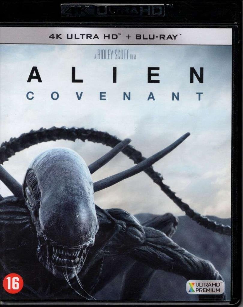 Alien Covenant - 4K Ultra HD + Blu-ray (2017) - NL uitgave, Cd's en Dvd's, Blu-ray, Engels, Verzenden, Nederlands, Zo goed als nieuw