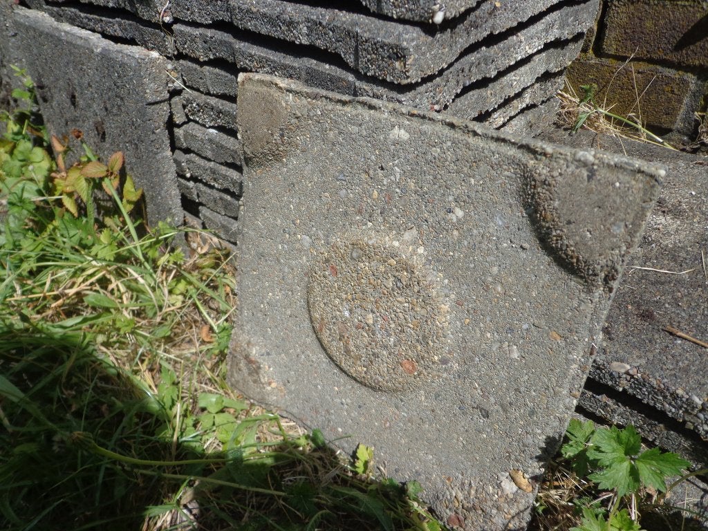 Dakterras tegels, draintegels, Tuin en Terras, Tegels en Klinkers, Ophalen, Gebruikt, 10 m² of meer, Beton
