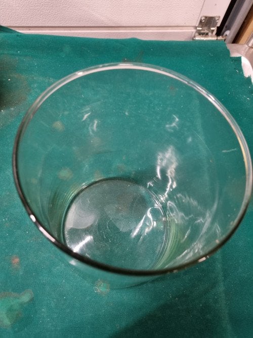 vaas glas cilinder vorm, Ophalen of Verzenden