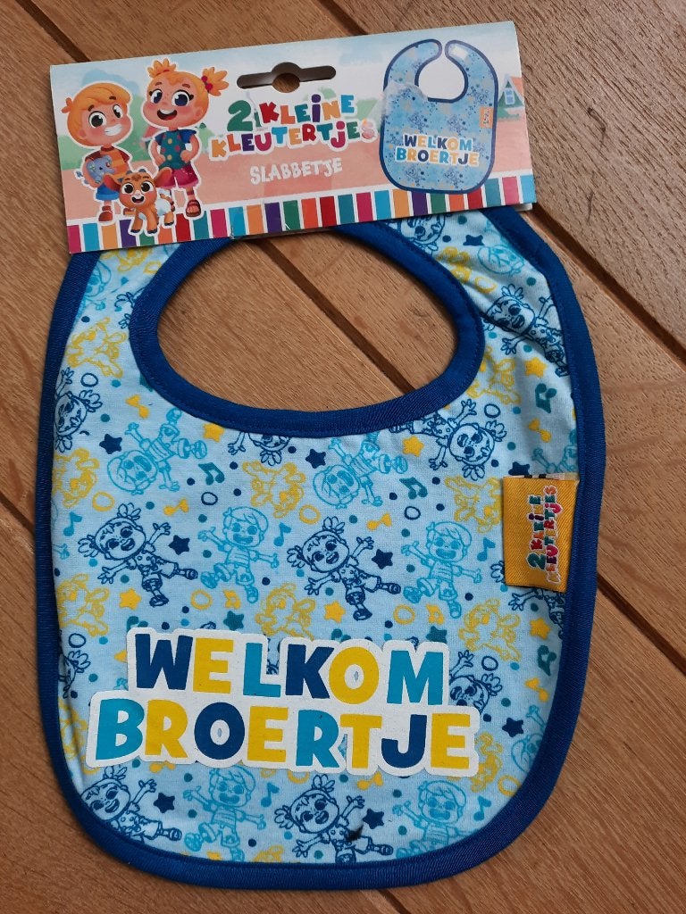 3 kleine kleutertjes - Welkom Broertje slab - nieuw, Ophalen of Verzenden, Nieuw, Overige typen