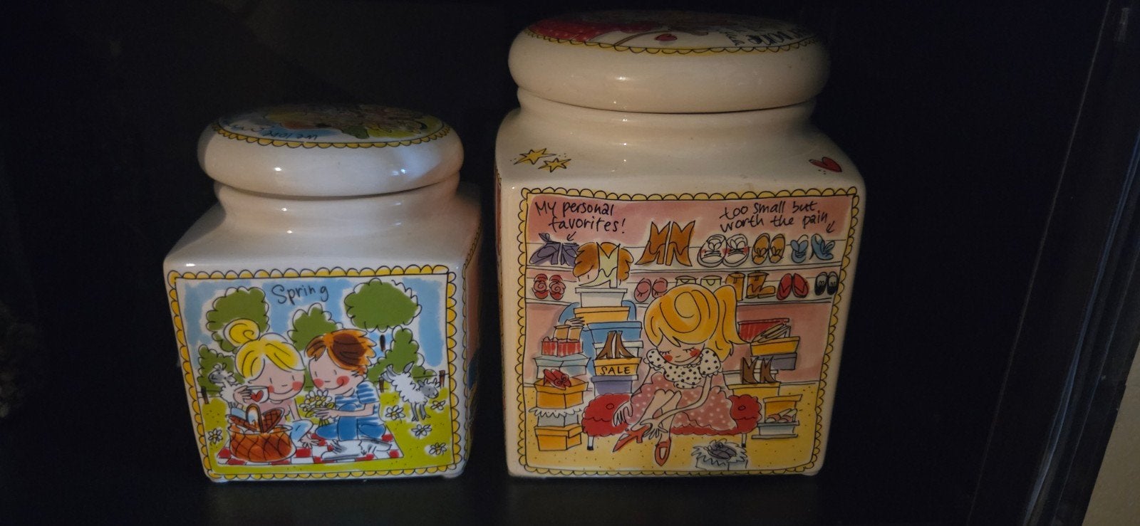 Blond Amsterdam voorraadpotten, Ophalen, Aardewerk, Overige typen