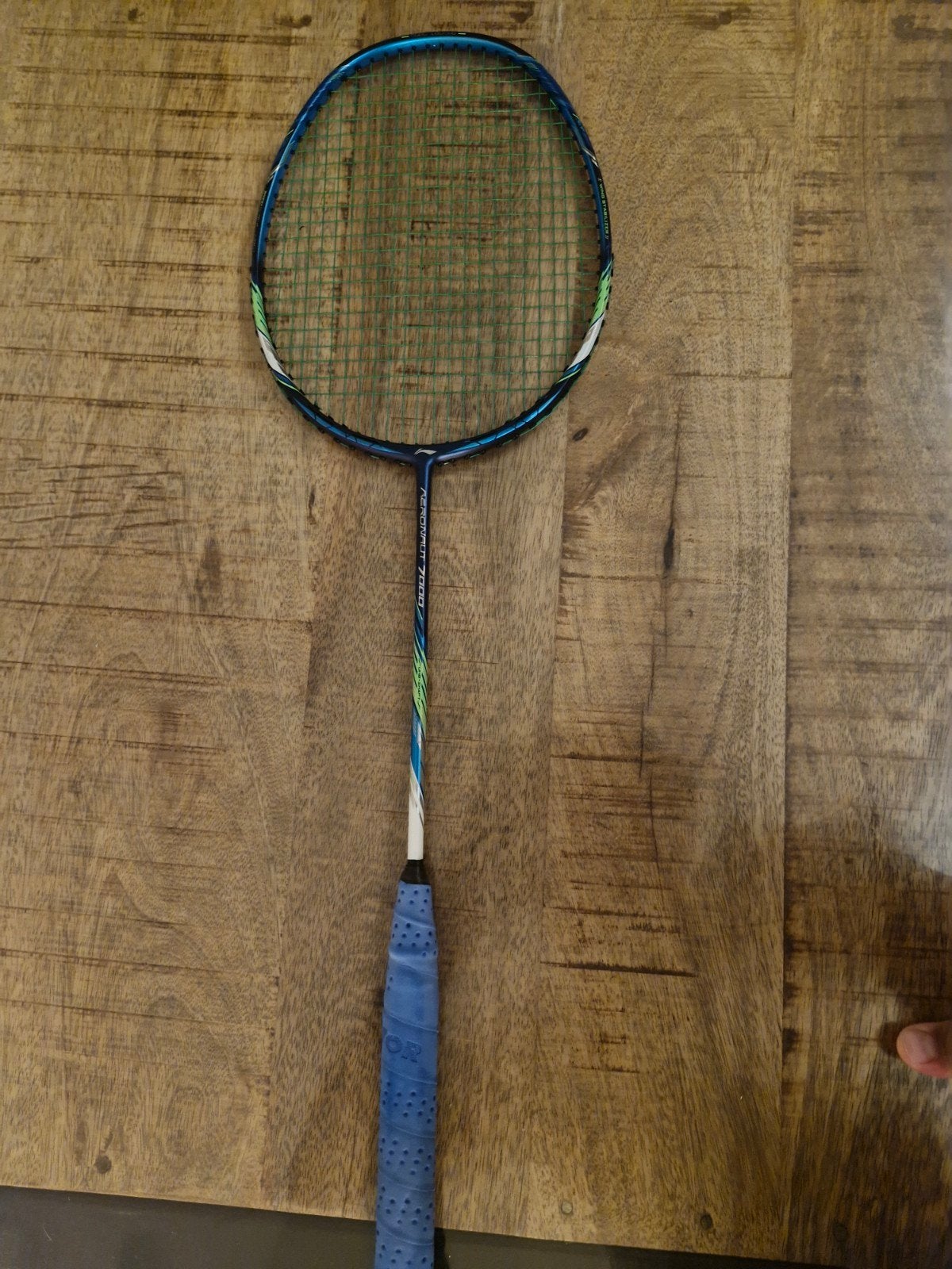 Li-Ning Aeronaut 7000 Badminton Racket - Gebruikt, Ophalen of Verzenden, Gebruikt, Racket(s)
