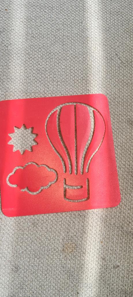 Luchtballon sjabloon, Hobby en Vrije tijd, Tekenen, Ophalen, Nieuw, Overige typen