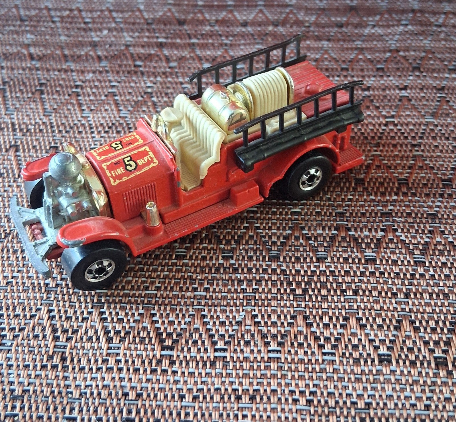 Hot Wheels Old Number 5 Brandweerwagen 1980, Ophalen, Gebruikt, Auto