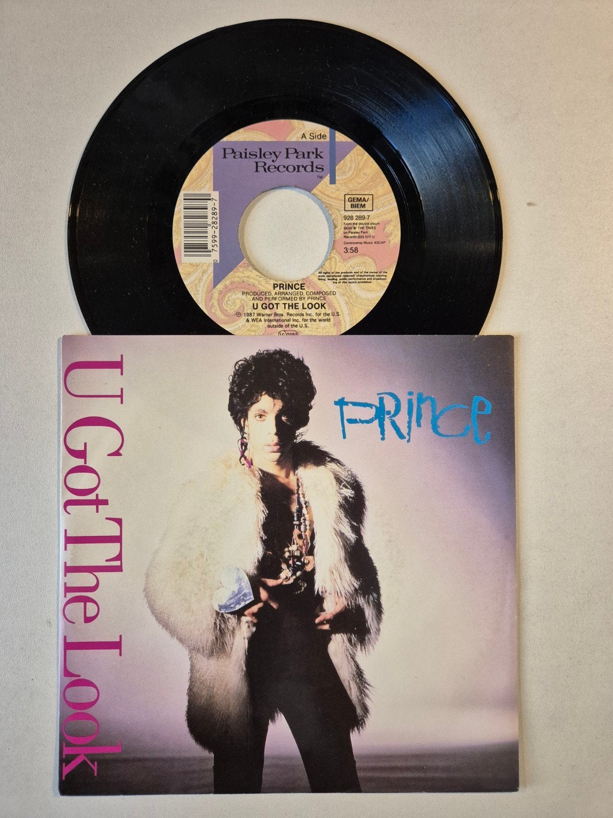 Prince-U got the look, Cd's en Dvd's, Ophalen of Verzenden, Zo goed als nieuw, 7 inch, Funk