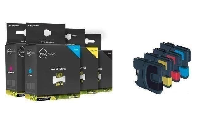 Alternatief Brother LC980 LC-980 LC1100 LC-1100 A kwaliteit, Ophalen of Verzenden, Nieuw, Toner