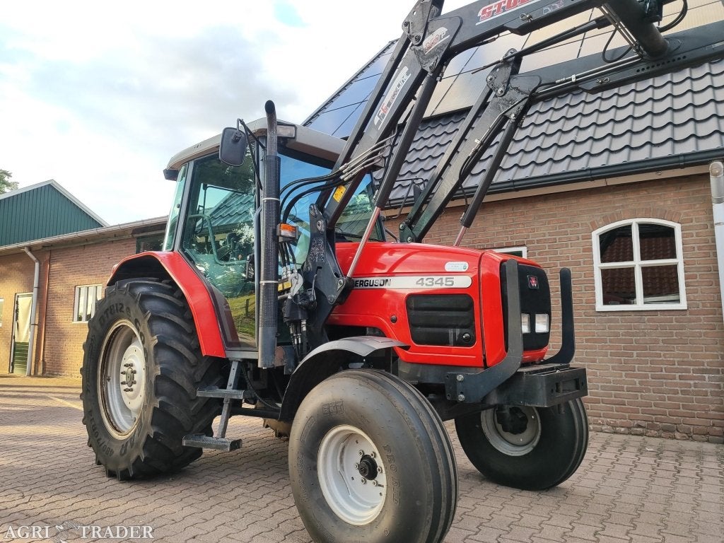 Mooie Massey Ferguson 4345 met voorlader, 80 tot 120 Pk, Gebruikt, -, Niet opgegeven