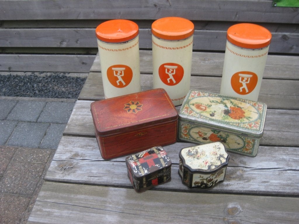Oude blikken, Verzamelen, Ophalen of Verzenden, Gebruikt, Overige, Overige merken