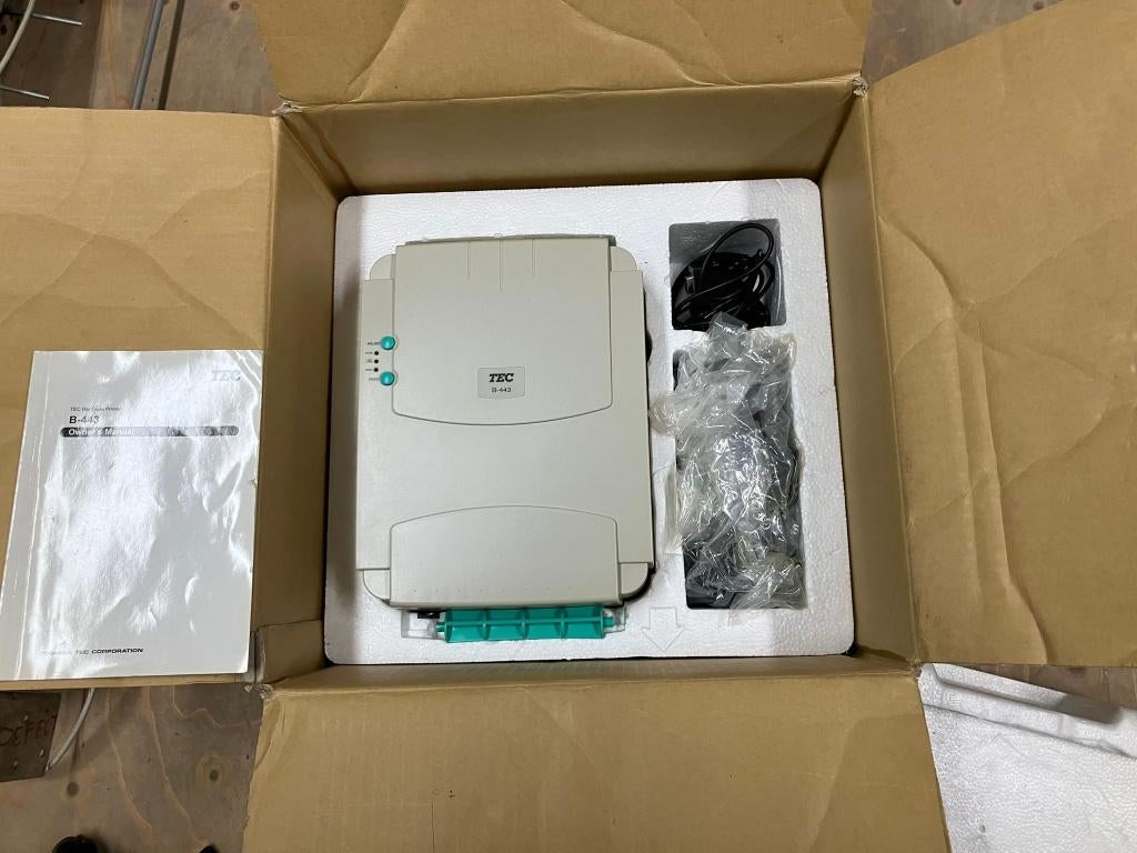 Toshiba TEC Barcode Printer B-443, Ophalen of Verzenden, Zo goed als nieuw, Etiket, Toshiba