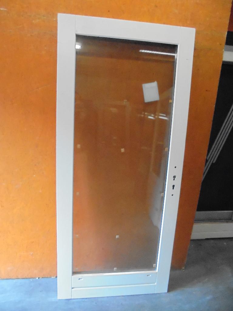 Nieuwe hardhouten buitendeur, 93 x 211,5 (nr. EG025B), Doe-het-zelf en Verbouw, Deuren en Horren, Nieuw, Buitendeur, 200 tot 215 cm