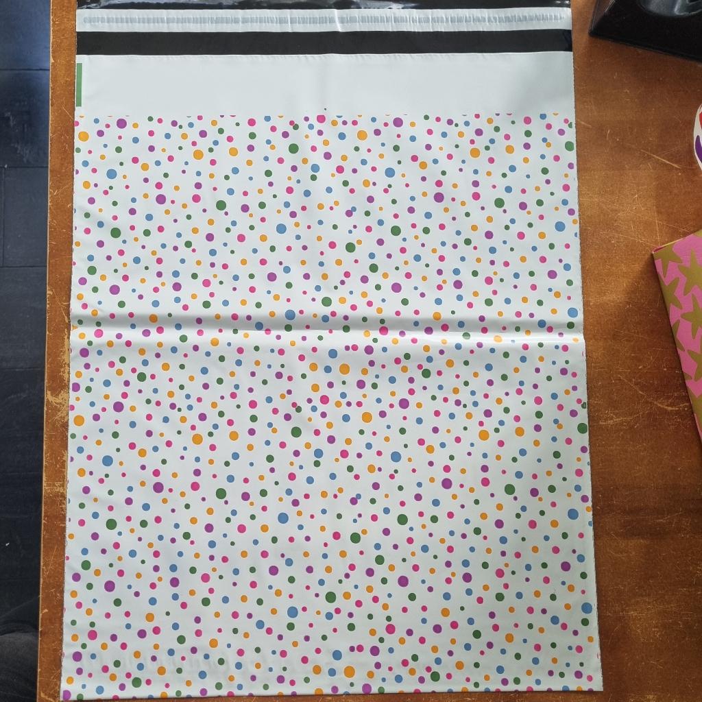 Verzendzakken confetti zakken groot stipjes dots verpakking, Verzenden, Nieuw