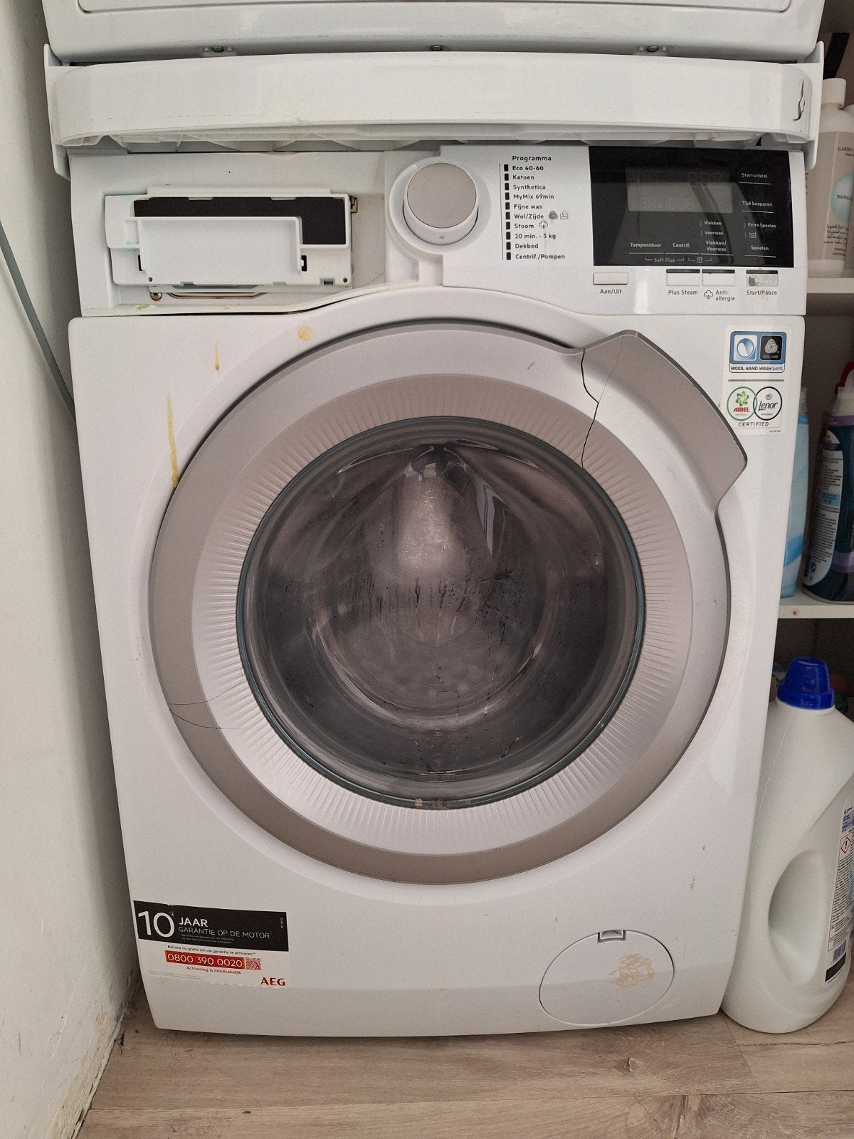 AEG Voorlader Wasmachine - Goede Staat, Ophalen, Gebruikt, Voorlader, Wolwasprogramma