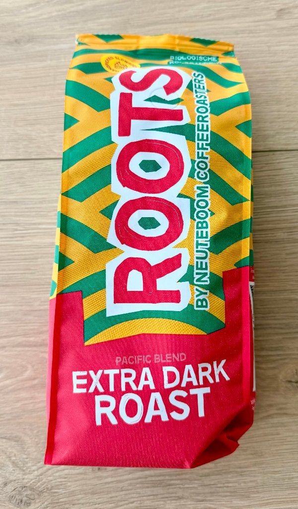 Roots Extra Dark Roast koffiebonen 500g, Ophalen of Verzenden
