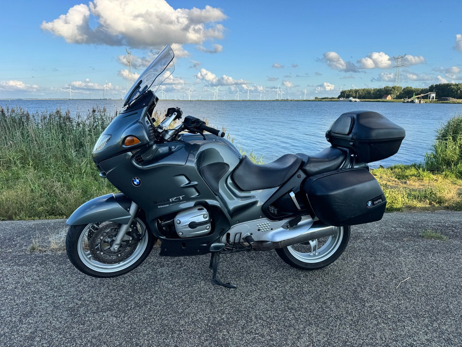 BMW R1150RT met ABS, verhoogde ruit en handvatverwarming, 2 cilinders, Motorrijbewijs A, Particulier, Meer dan 35 kW